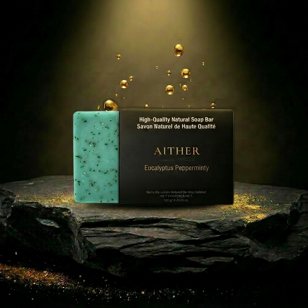 AITHER Natural Soap - Eucalyptus Pepperminty