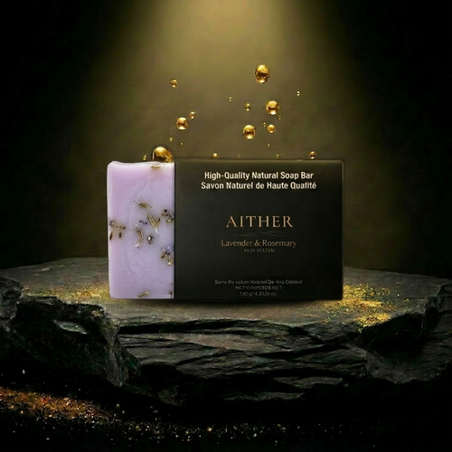 AITHER Natural Soap - Lavender & Rosemary
